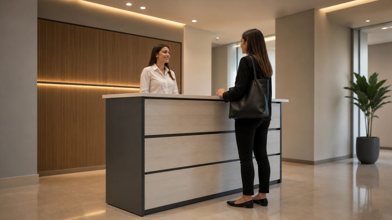 Recepción y Mostrador Estándar